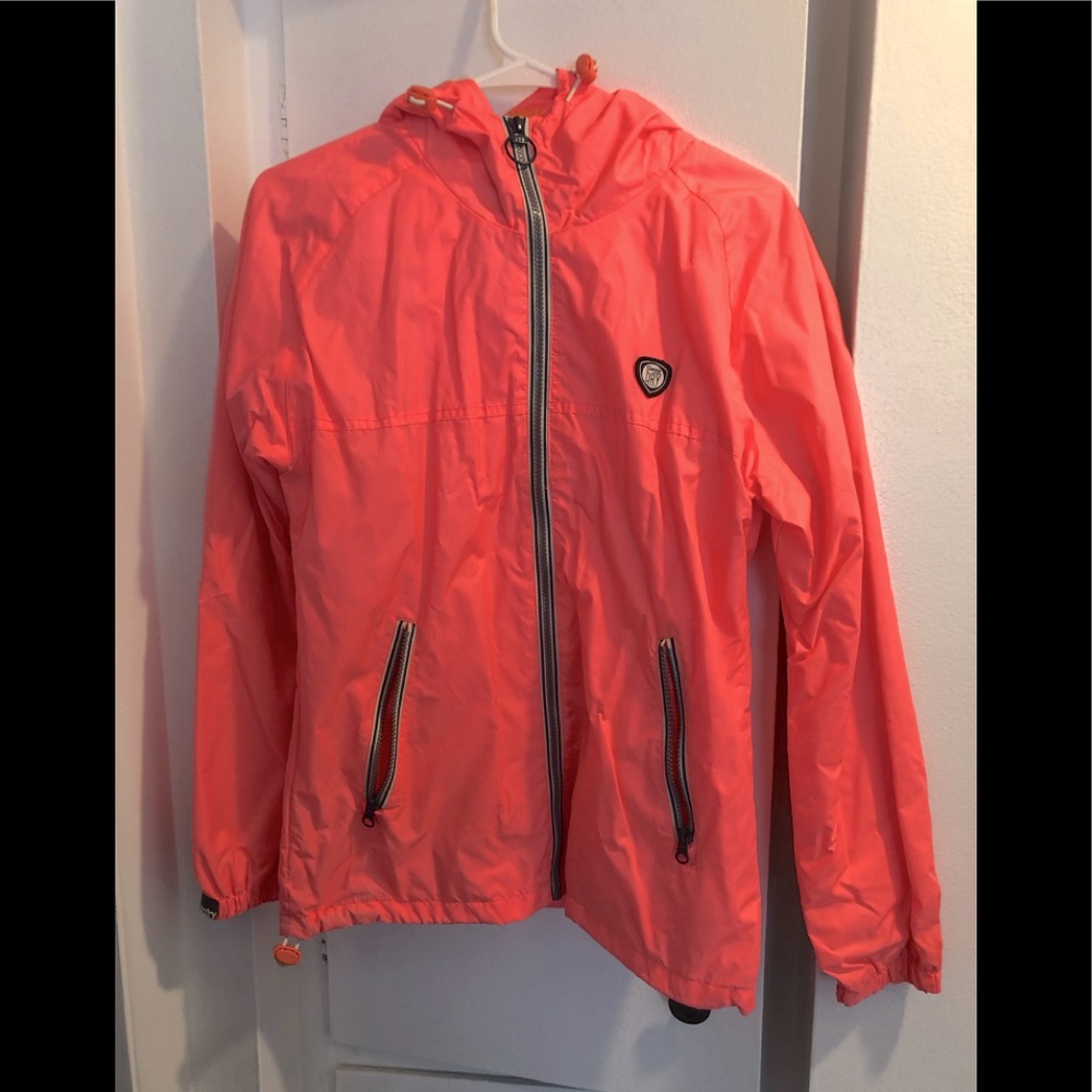 Peach vintage superdry windbreaker